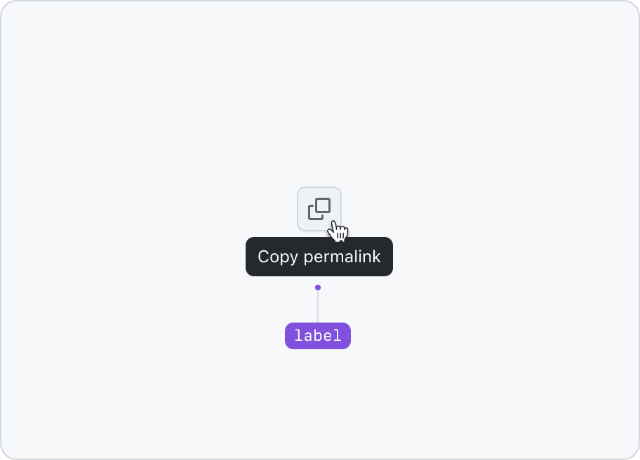 IconButton with Tooltip as a label